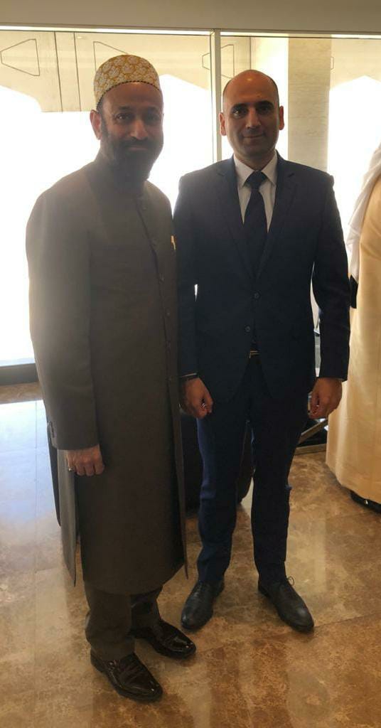 Dr. Mustafa Saasa with H.E.   Assaf Doumit – Consul General of Lebanon  to Dubai & Northern Emirates – UAE 